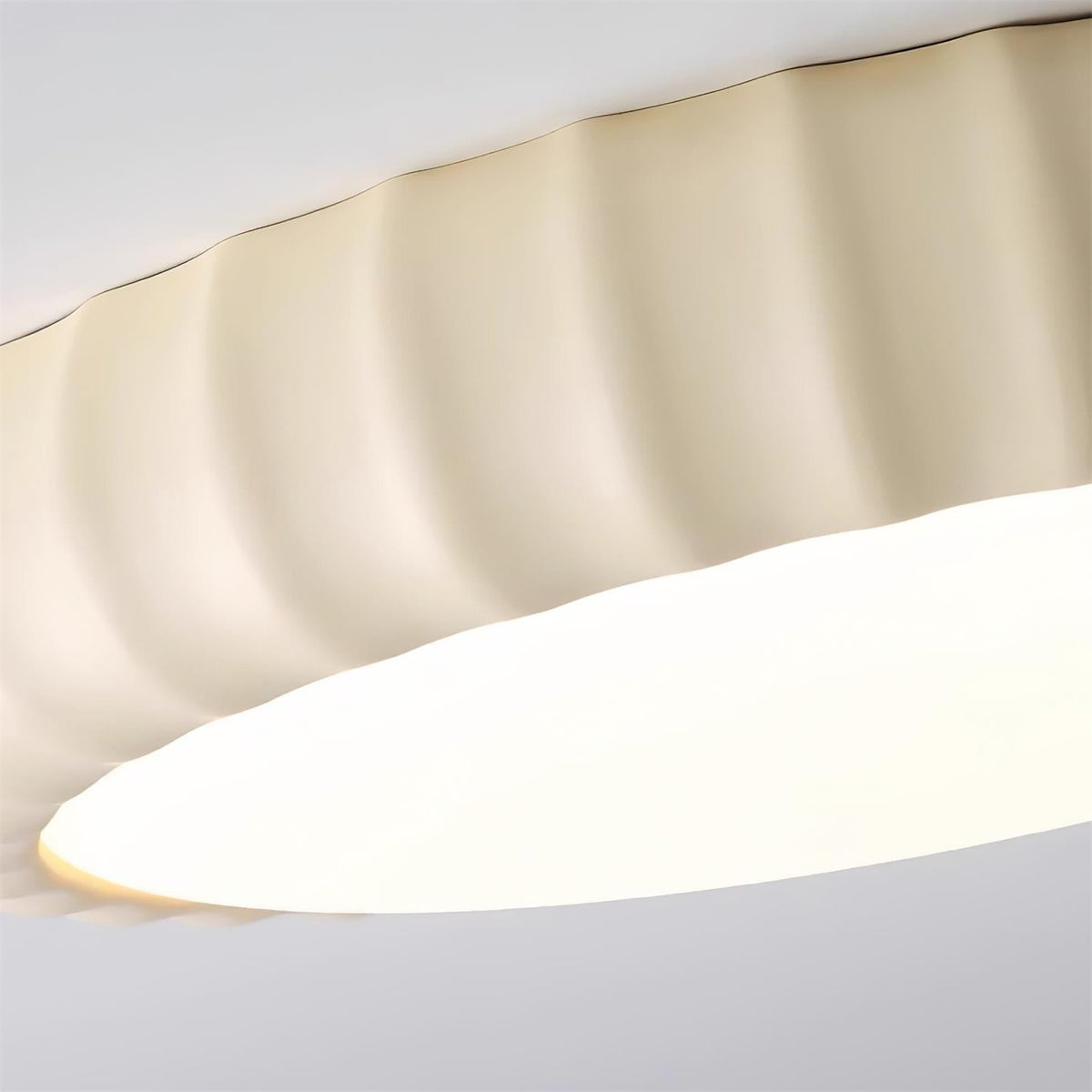 Lampada da soffitto in resina verde minimalista moderna