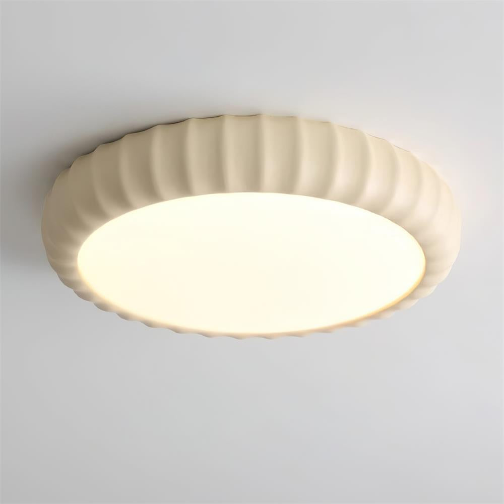 Lampada da soffitto in resina verde minimalista moderna