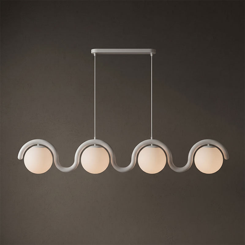 Elowis Linear Ball lampada a sospensione a globo