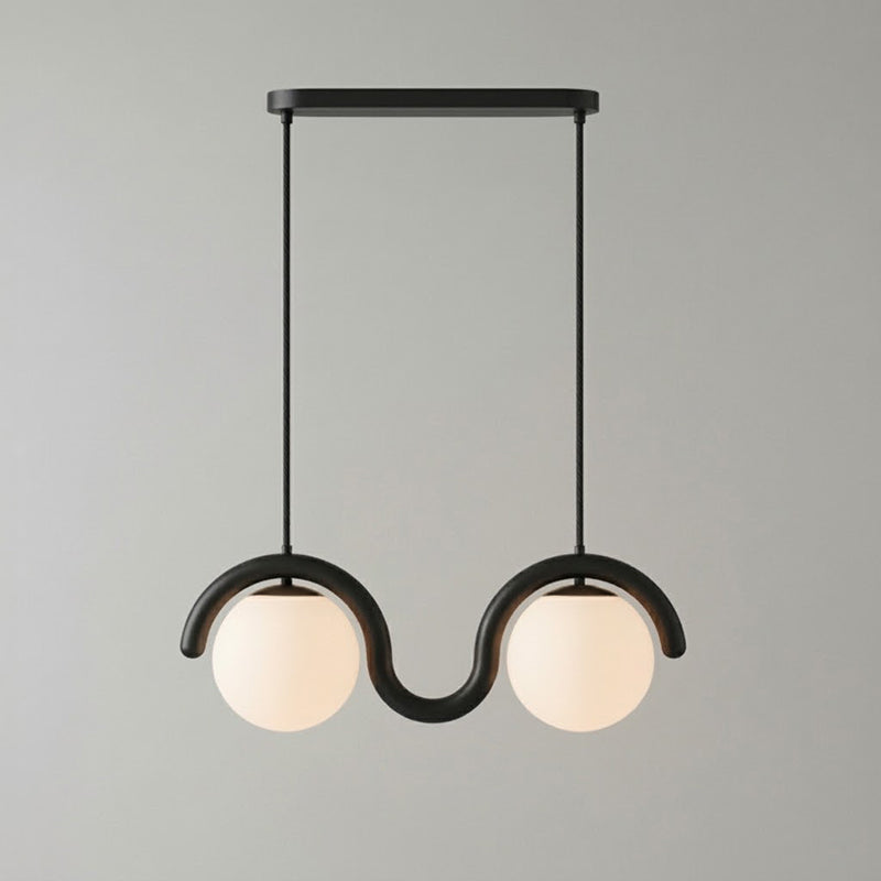 Elowis Linear Ball lampada a sospensione a globo