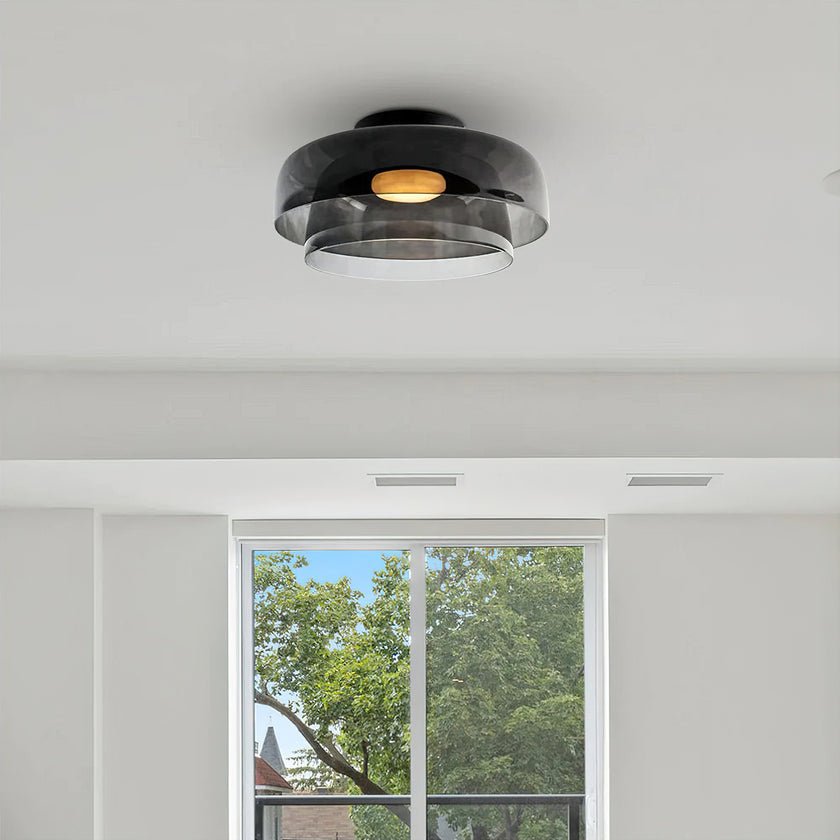 Miroriella lampada da soffitto Struttura stratificata Calda elegante