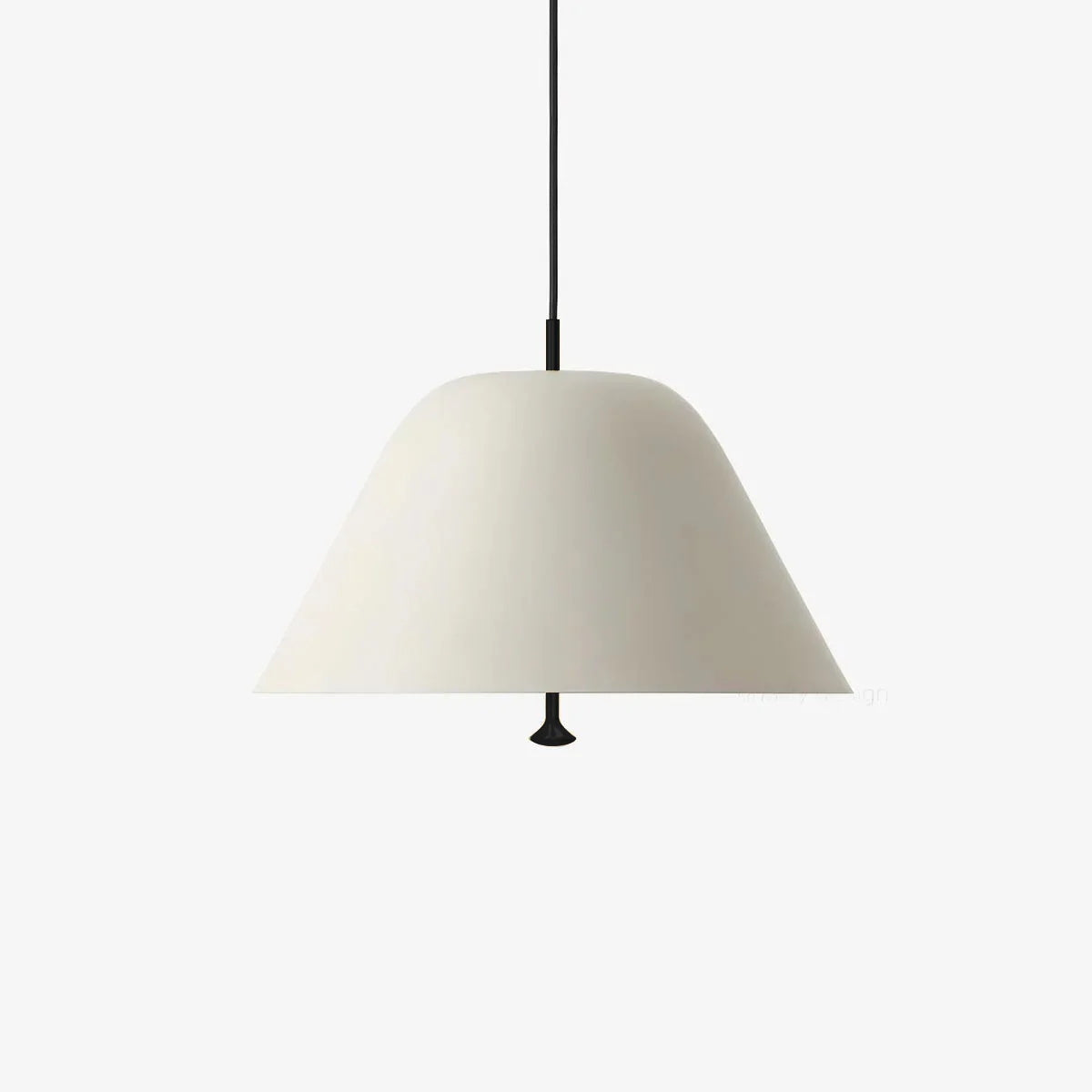 Lampada a sospensione moderna in metallo, paralume verde e bianco minimalista