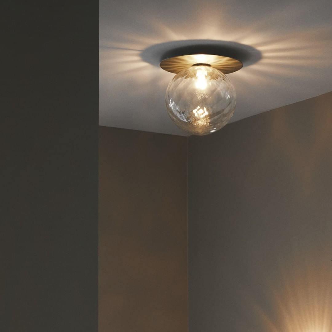 Nifte lampada da parete Disco sfera Globale minimalista