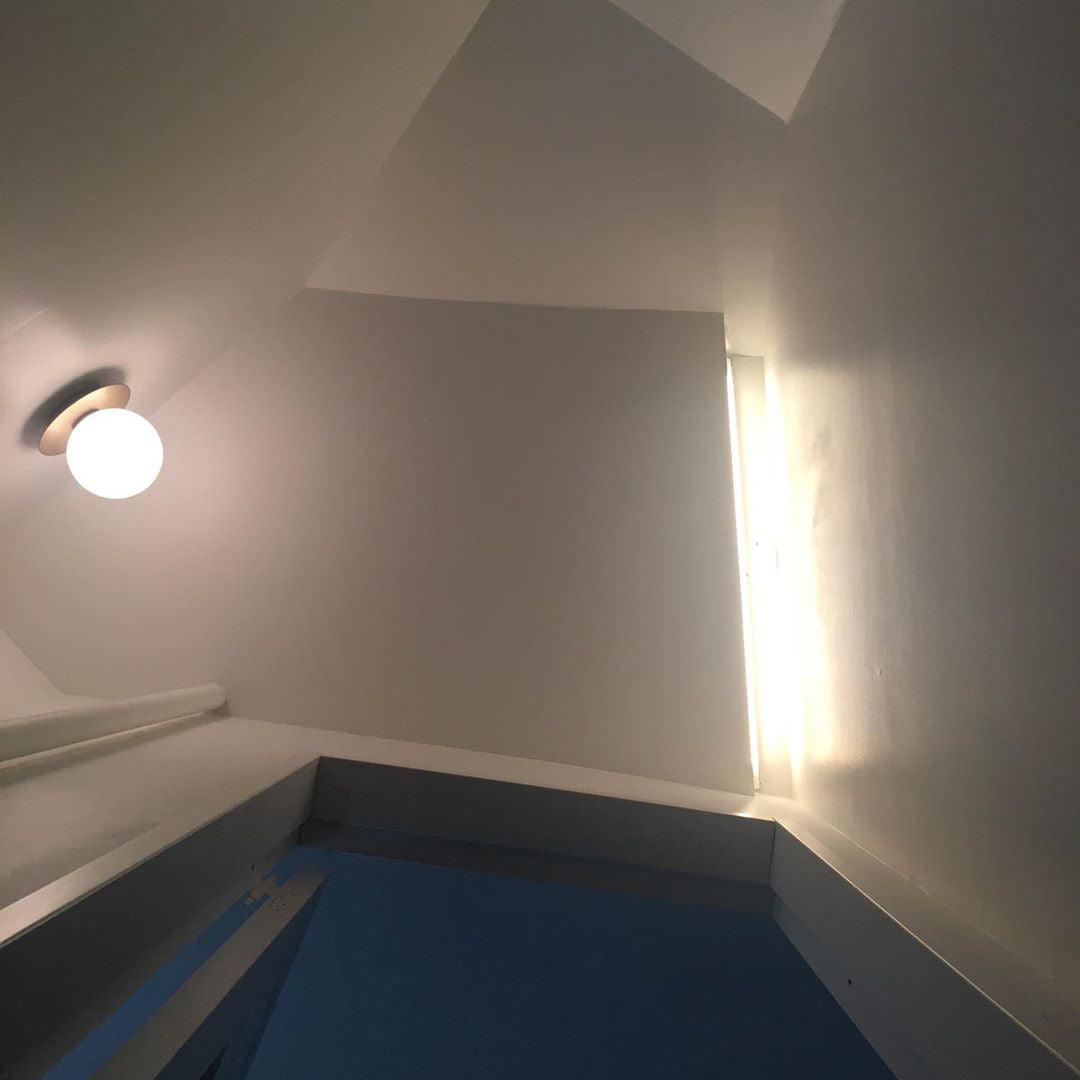 Nifte lampada da parete Disco sfera Globale minimalista