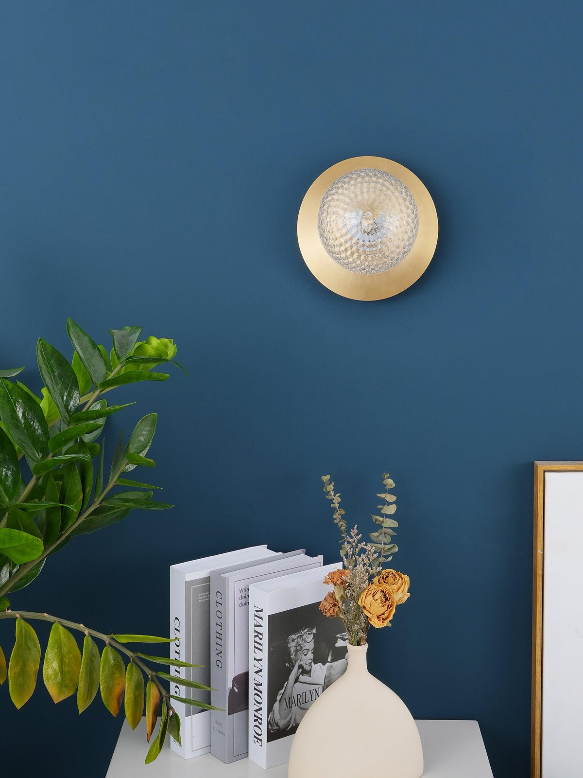 Nifte lampada da parete Disco sfera Globale minimalista