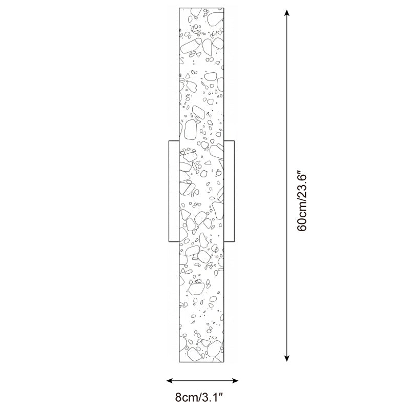 Renaelle Terrazzo lampada da parete