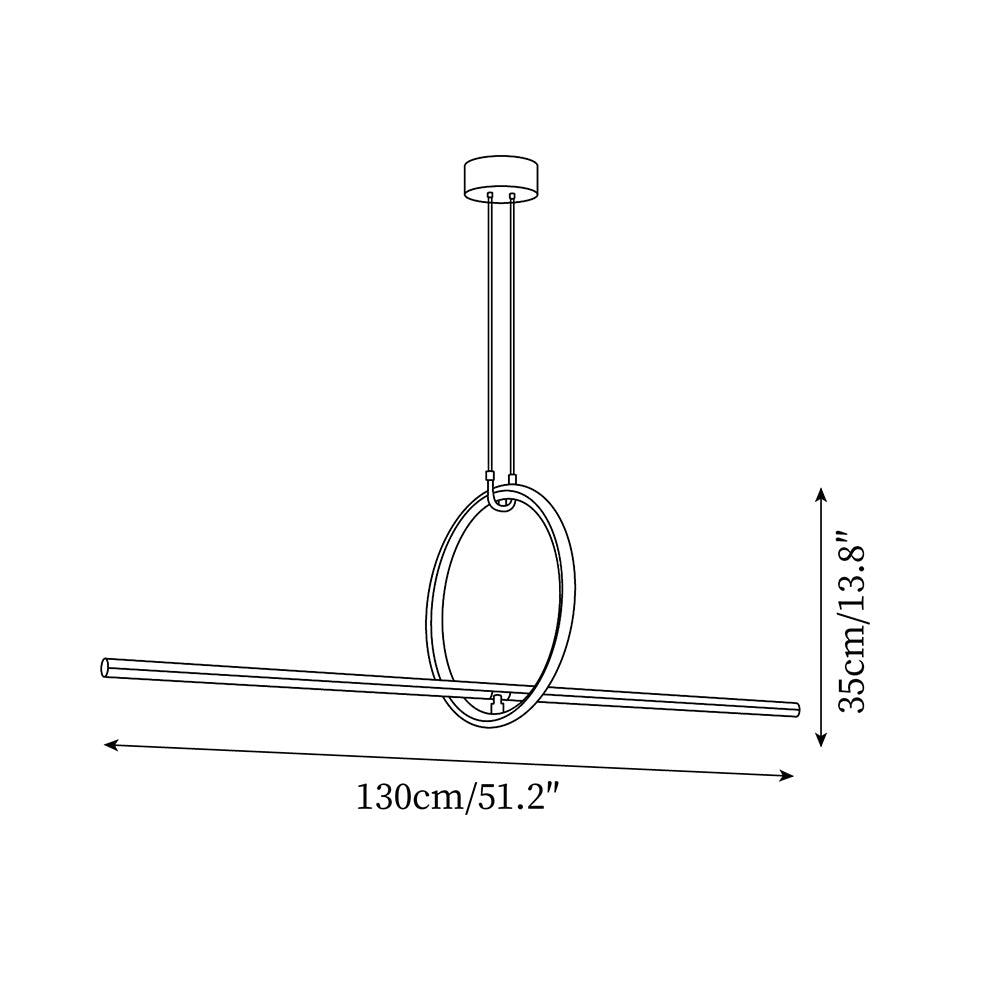 Loom lampada a sospensione