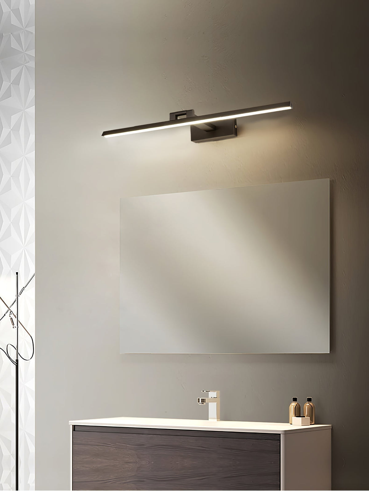 Applique Applicazione moderna minimalista per bagno a linea