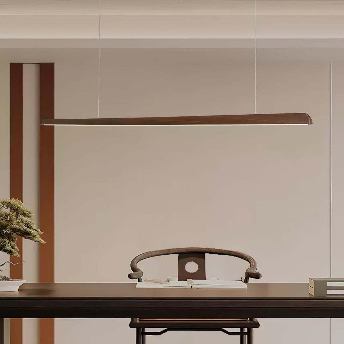 Sylanaya lampada a sospensione minimalista in legno
