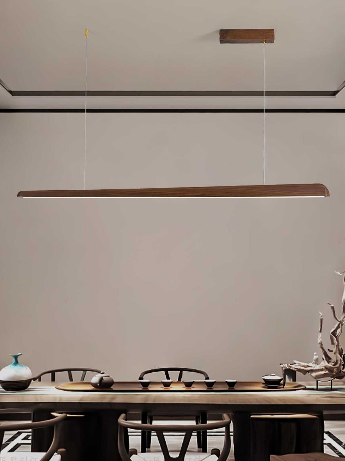 Sylanaya lampada a sospensione minimalista in legno