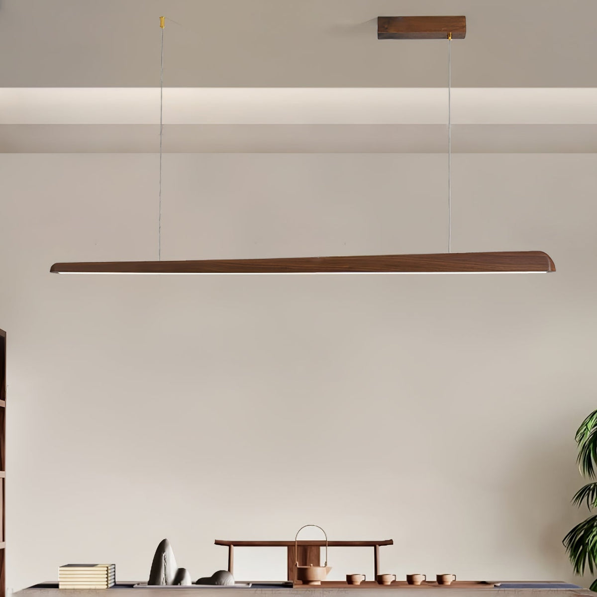 Sylanaya lampada a sospensione minimalista in legno
