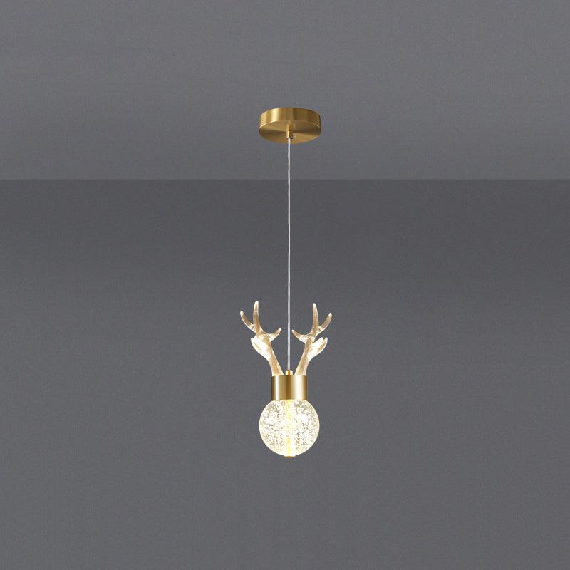 Aliran lampada a sospensione artistica in alluminio