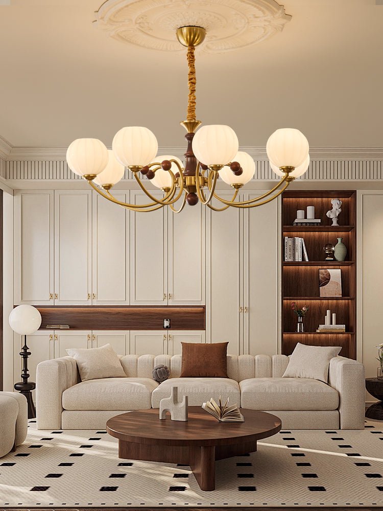 Omirara lampadario Eleganza vintage in legno Tradizionale