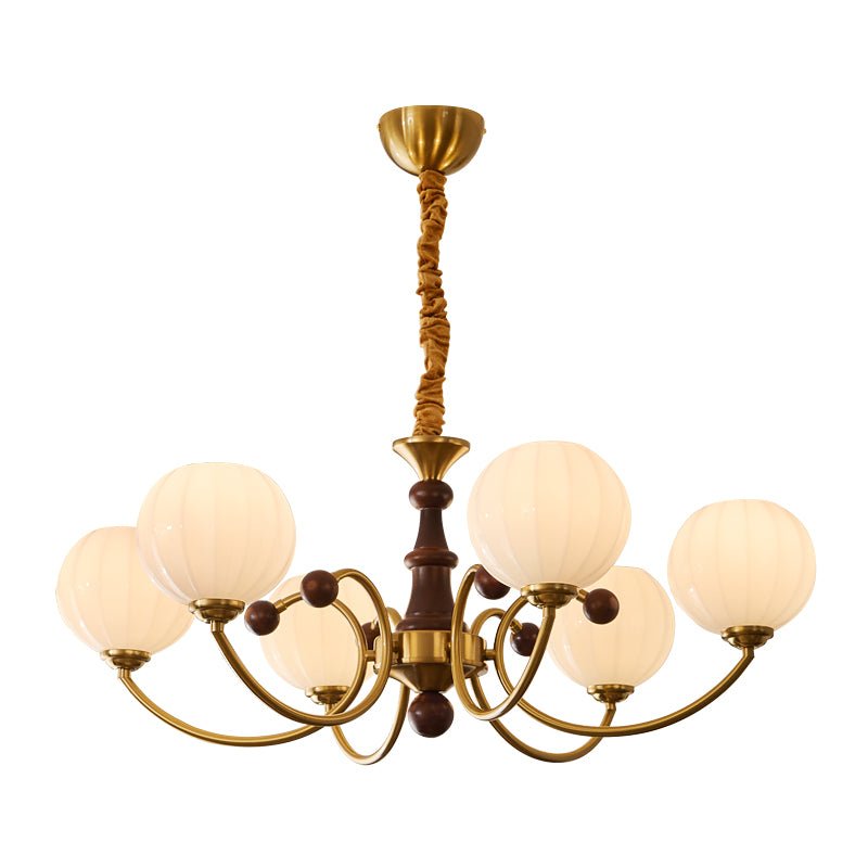 Omirara lampadario Eleganza vintage in legno Tradizionale