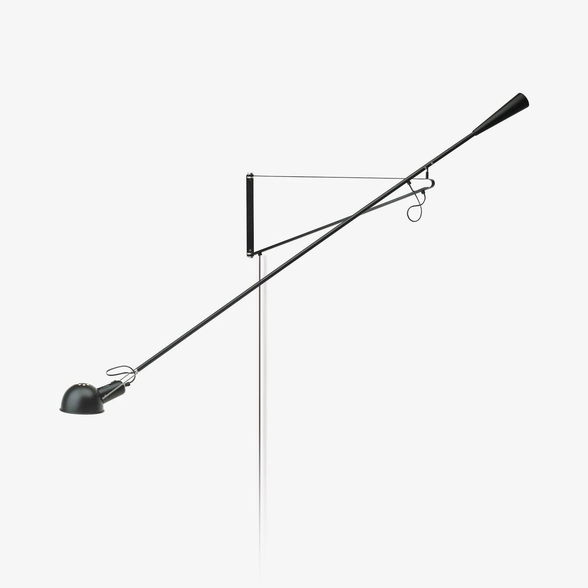 Cid lampada da parete moderna minimalista a braccio lungo
