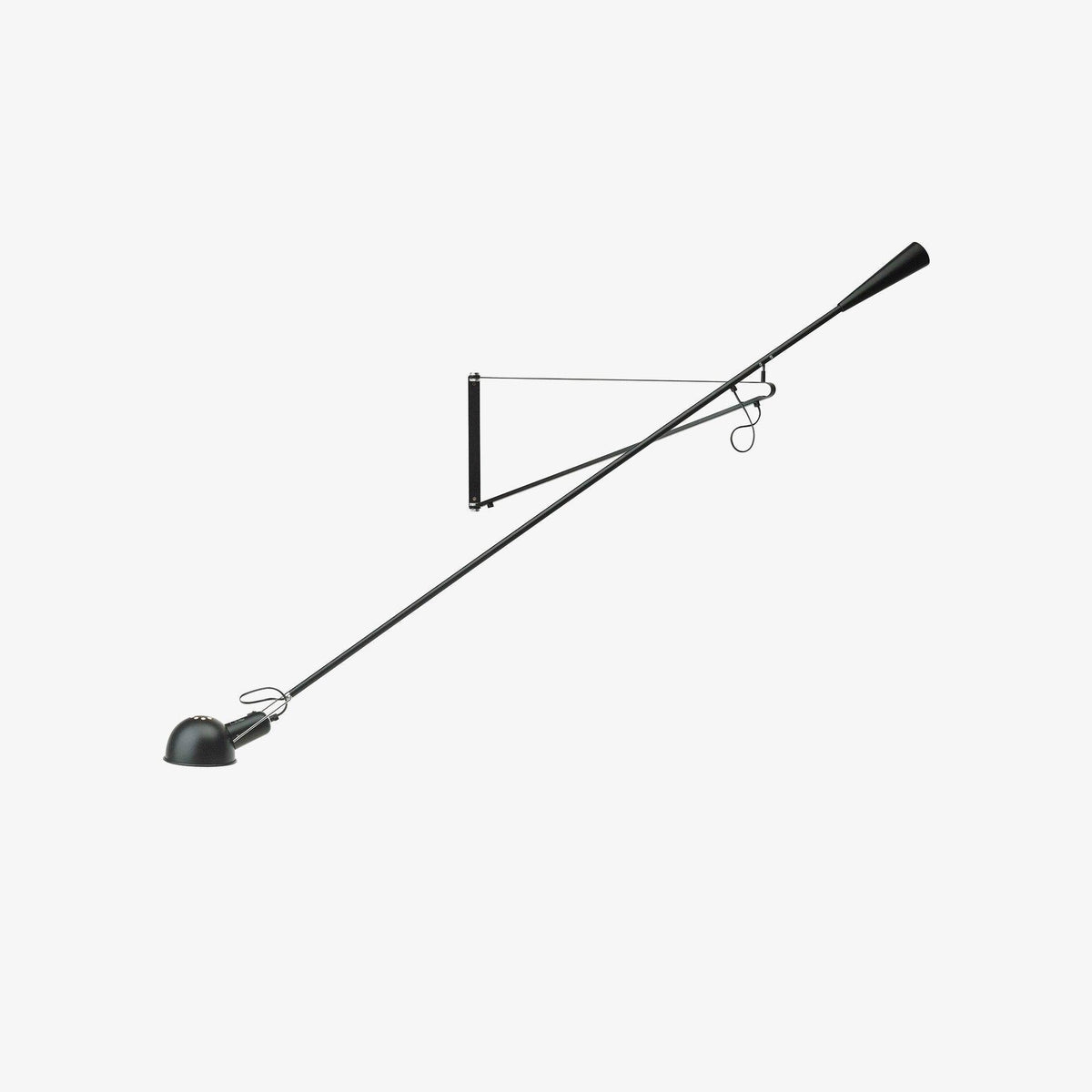 Vellaro lampada da parete con Braccio Oscillante Lungo