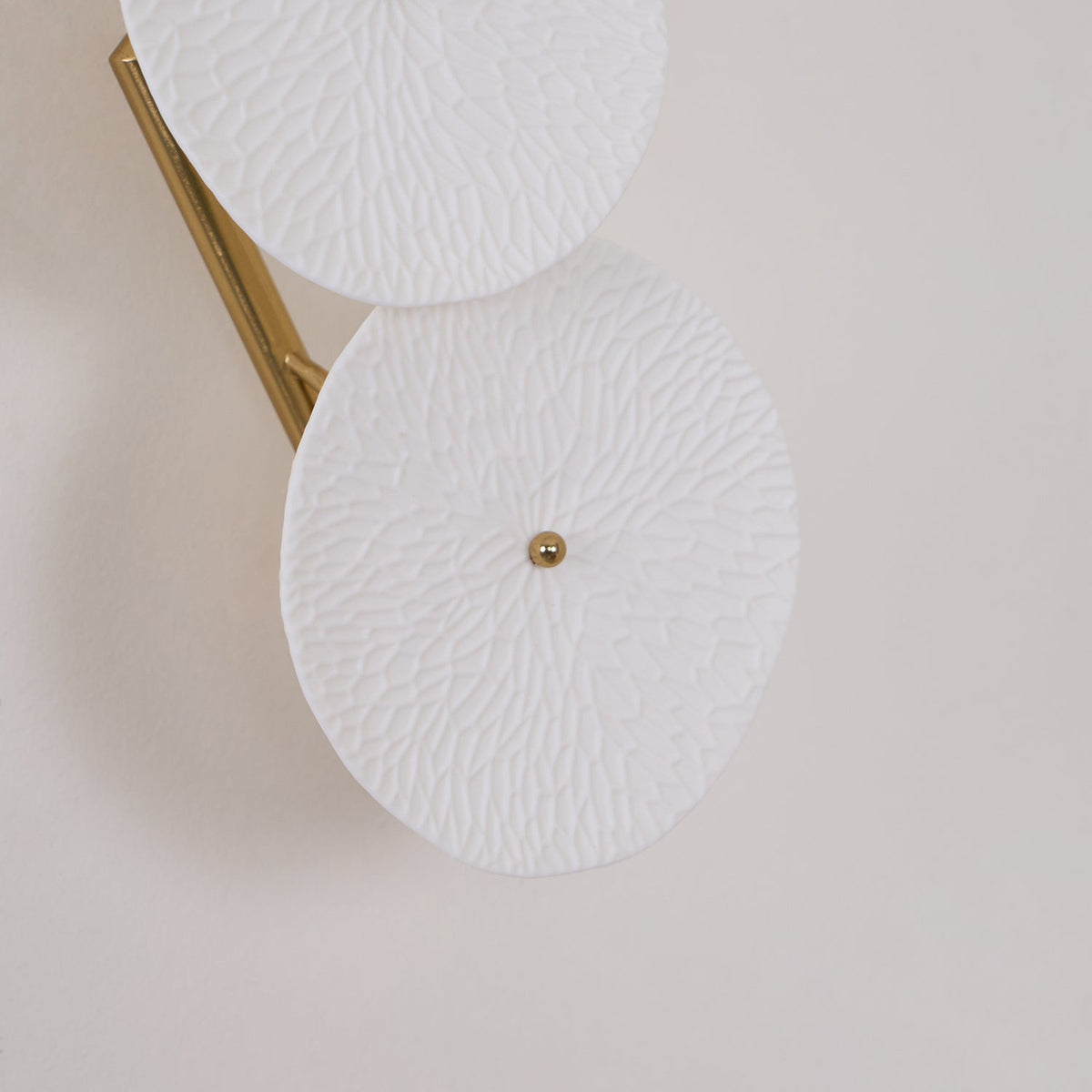 Lotus Petal lampada da parete con Spina floreale