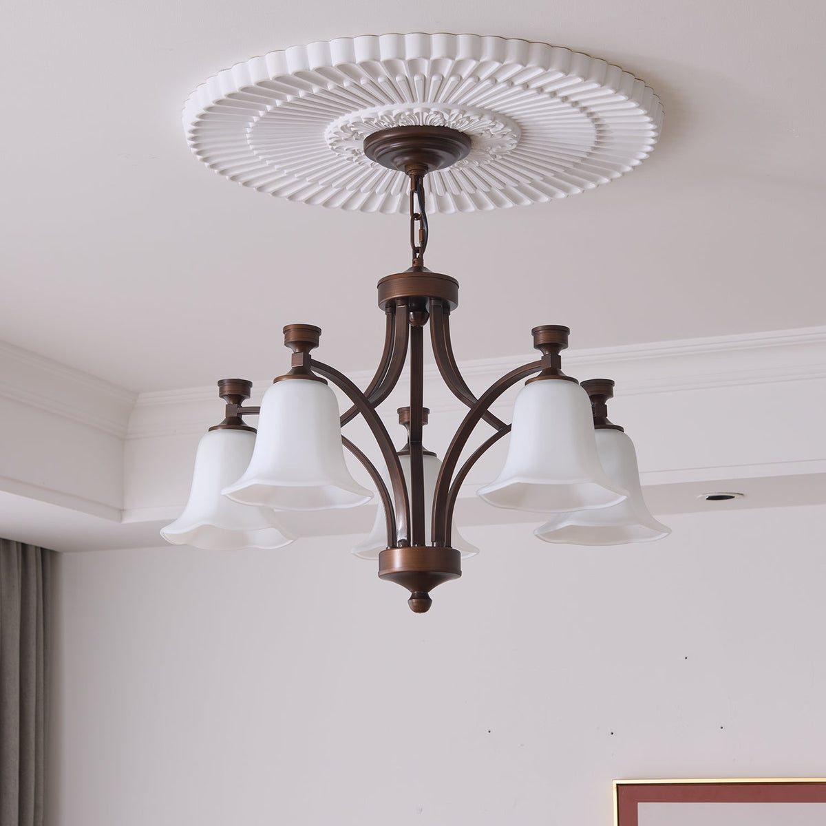 Viloros lampadario Tradizionale Premium in vetro a Campana