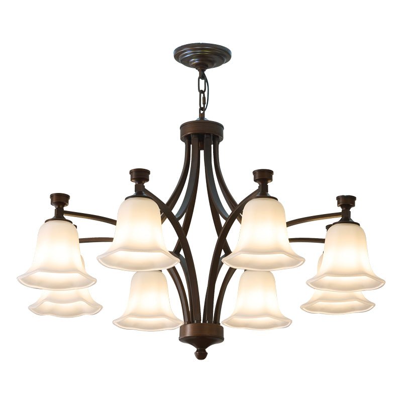 Viloros lampadario Tradizionale Premium in vetro a Campana