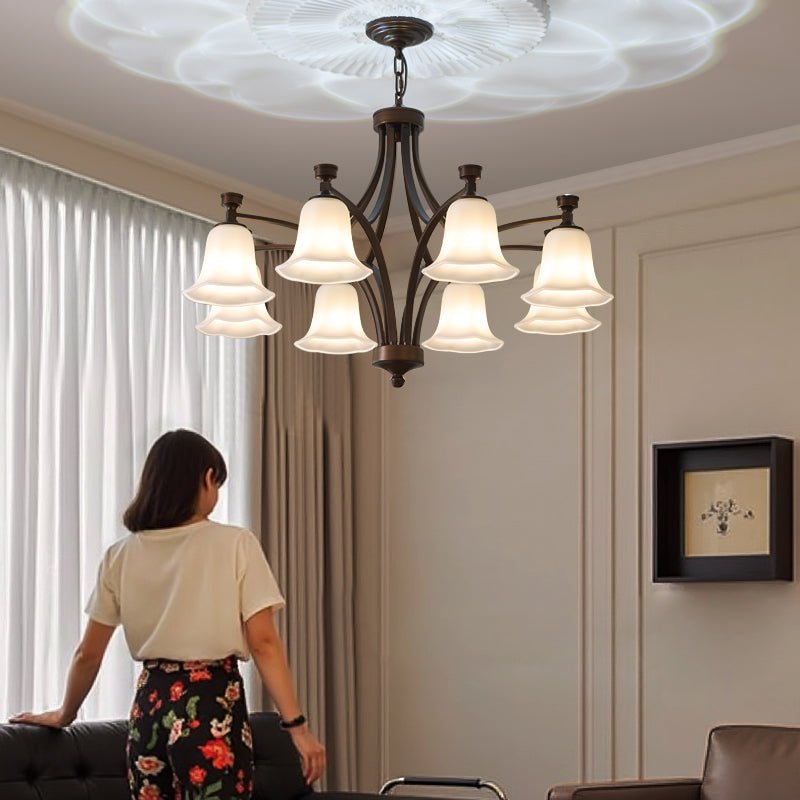 Viloros lampadario Tradizionale Premium in vetro a Campana