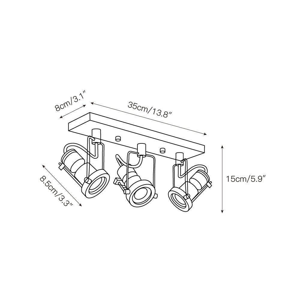 Caldor Spot Array lampada da soffitto