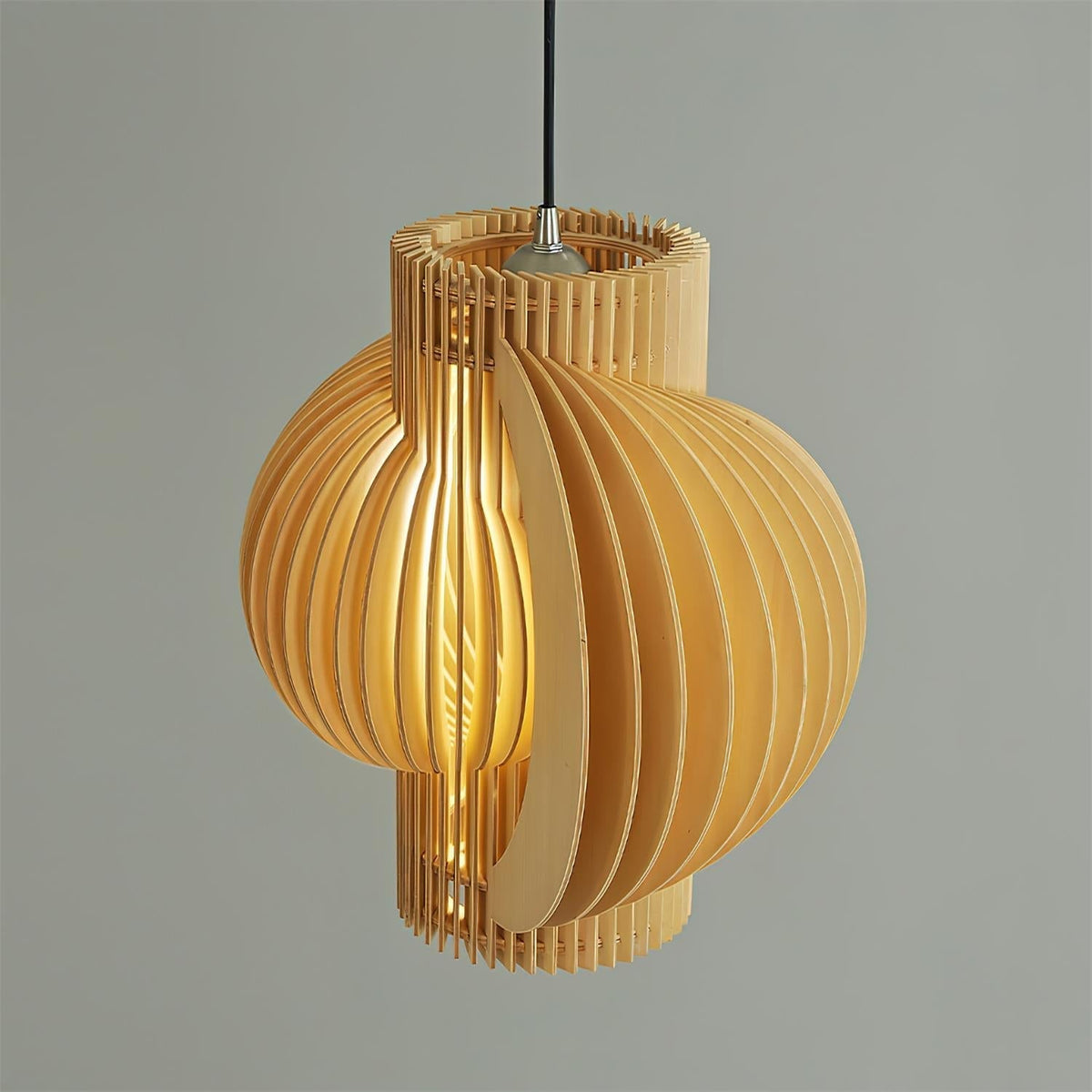 Rinaena lampada a sospensione in legno