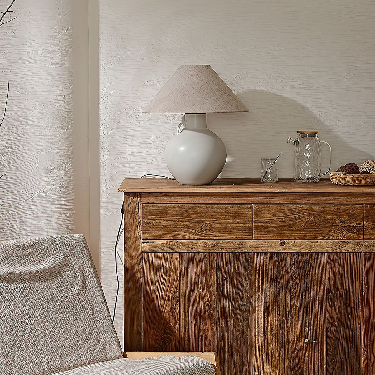 Ceruise Opal Ceramic lampada da tavolo