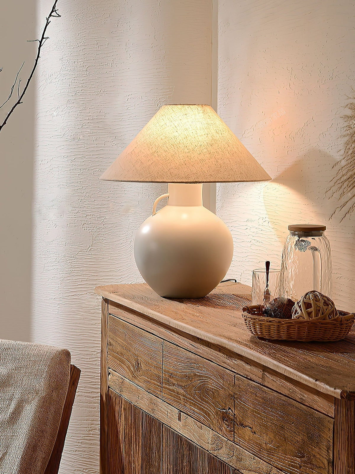 Ceruise Opal Ceramic lampada da tavolo