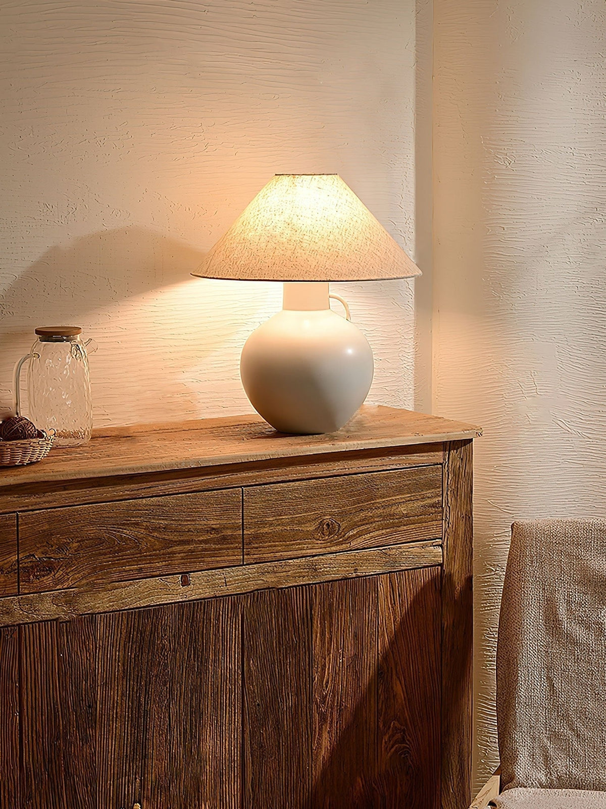 Ceruise Opal Ceramic lampada da tavolo