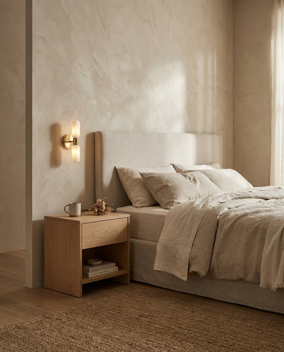 Odilia alabastro applique