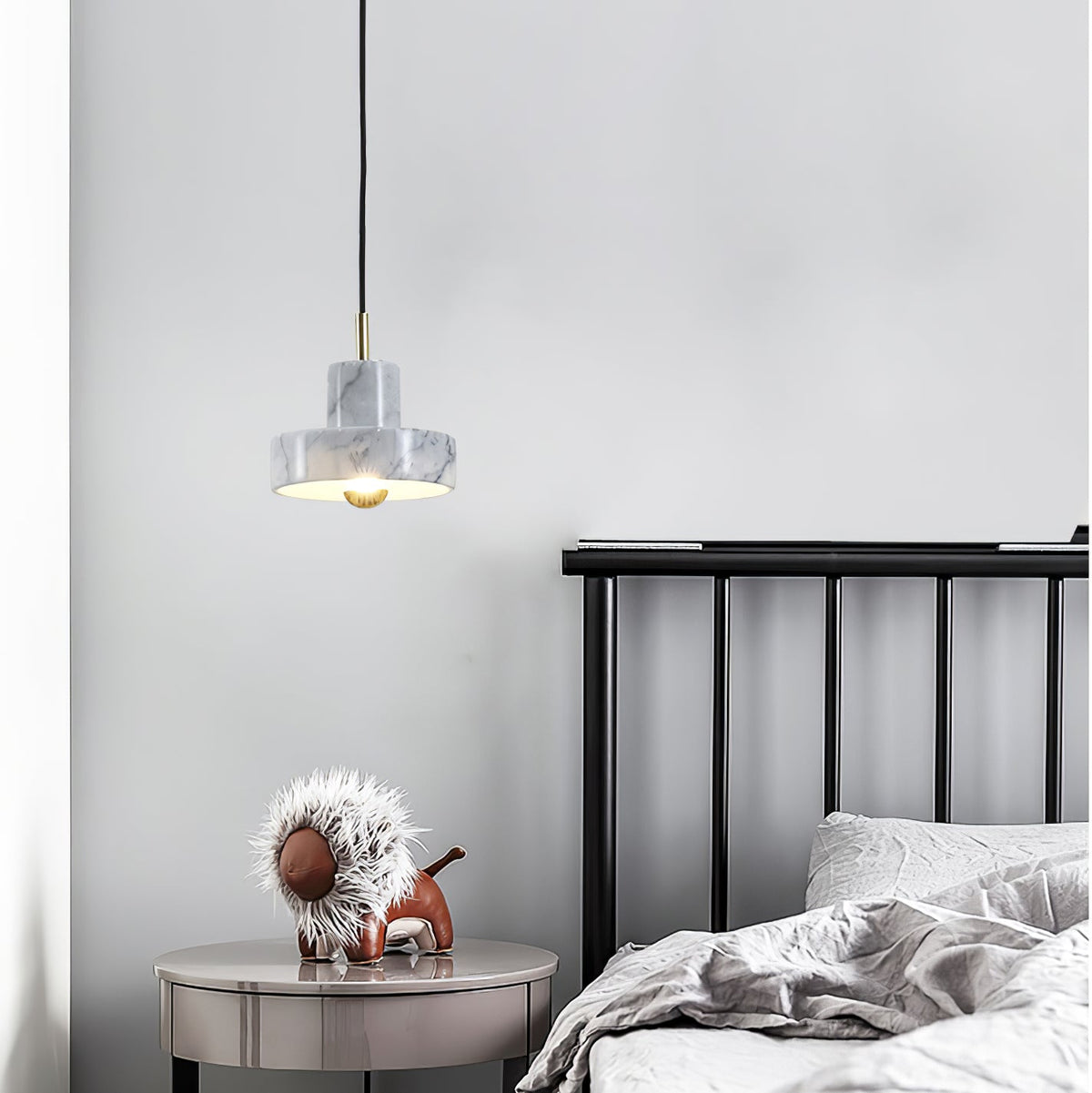Cunorora lampada a sospensione Premium Nordic Art Aura in marmo