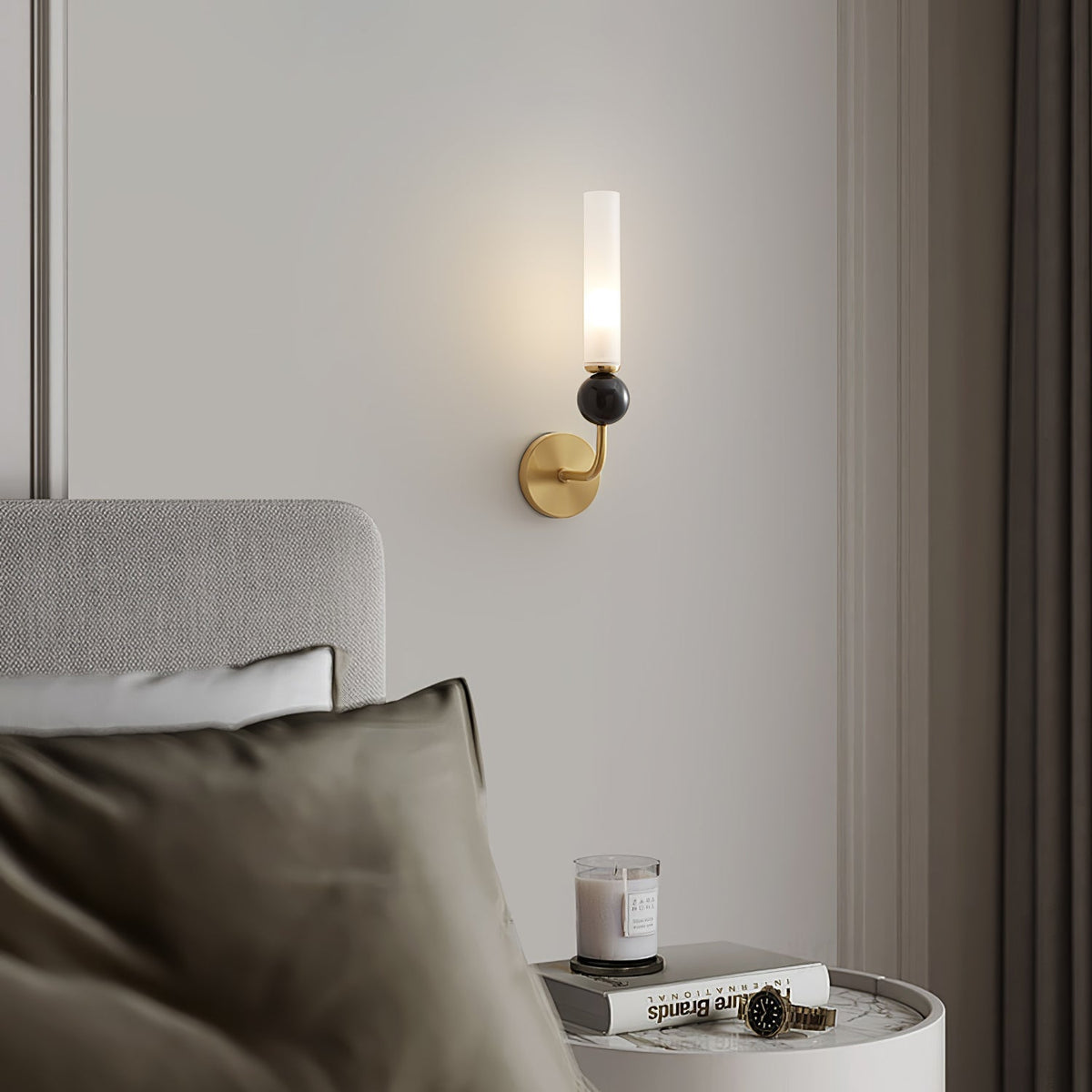 Dulane lampada da parete moderna minimalista Verticale in marmo