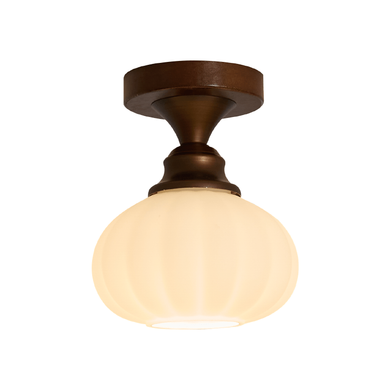 Alveneth lampada da soffitto in vetro artistico nordico premium