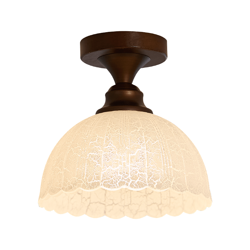 Alveneth lampada da soffitto in vetro artistico nordico premium