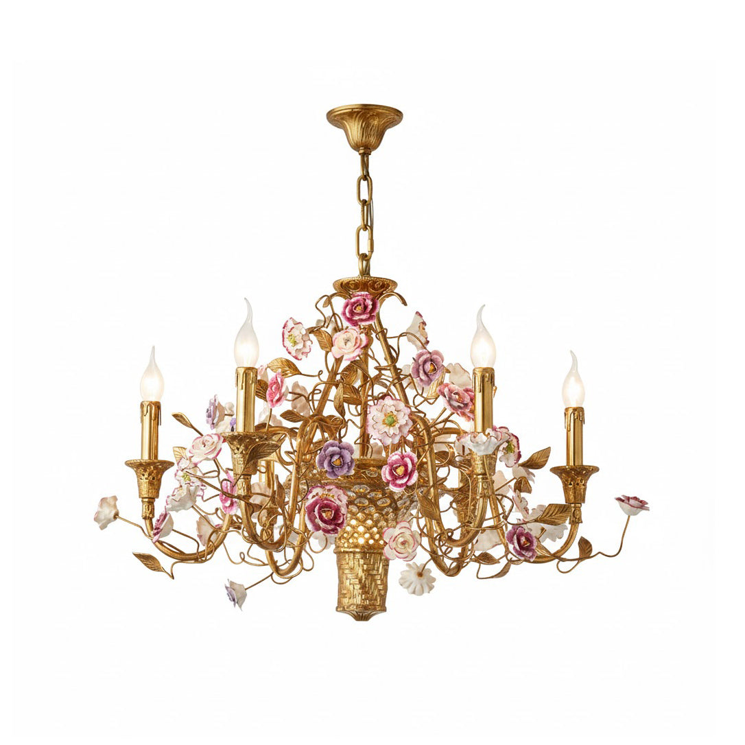 Corisande lampadario fiori