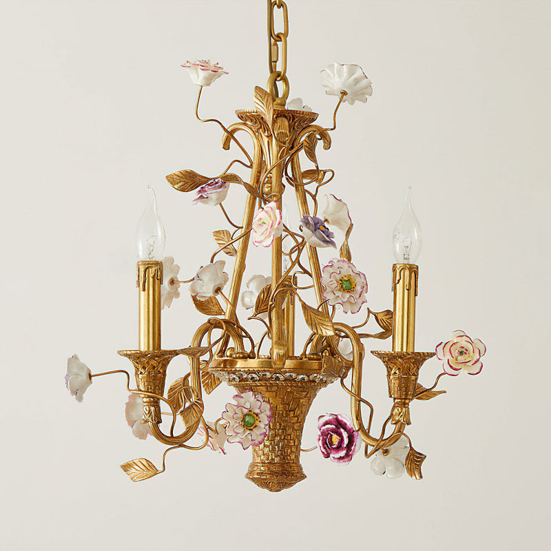 Corisande lampadario fiori