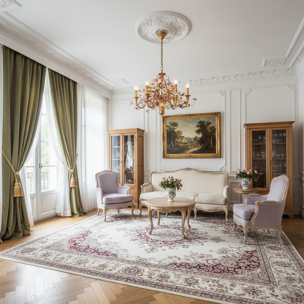 Corisande lampadario fiori