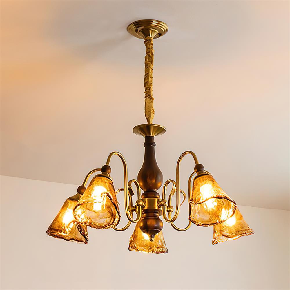 Amber-Bloom lampadario