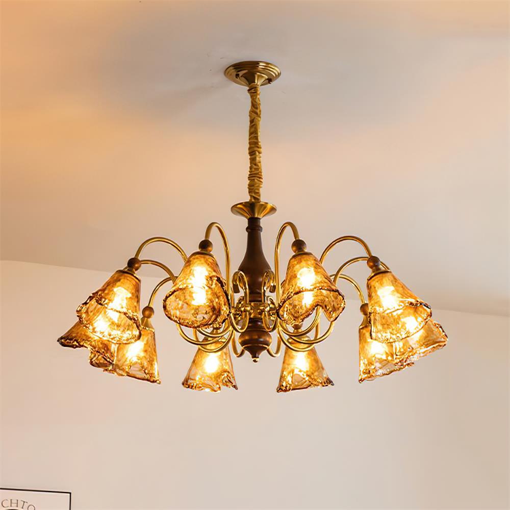 Amber-Bloom lampadario