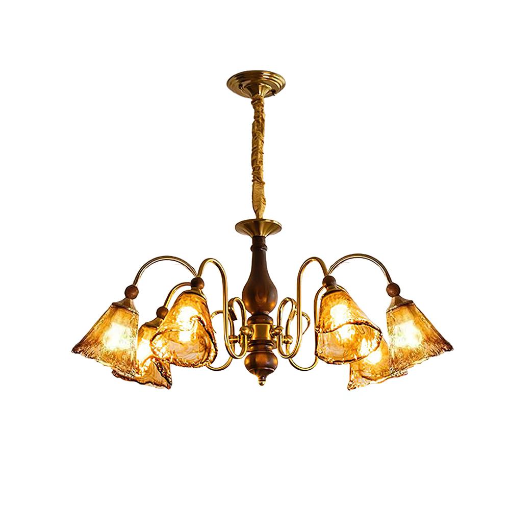 Amber-Bloom lampadario