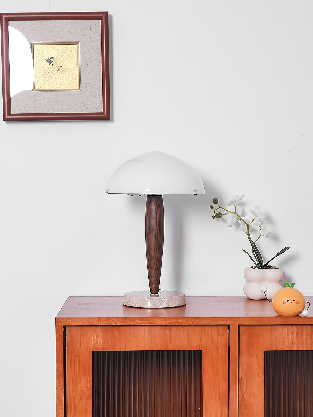 Jackson lampada da tavolo in vetro minimalista