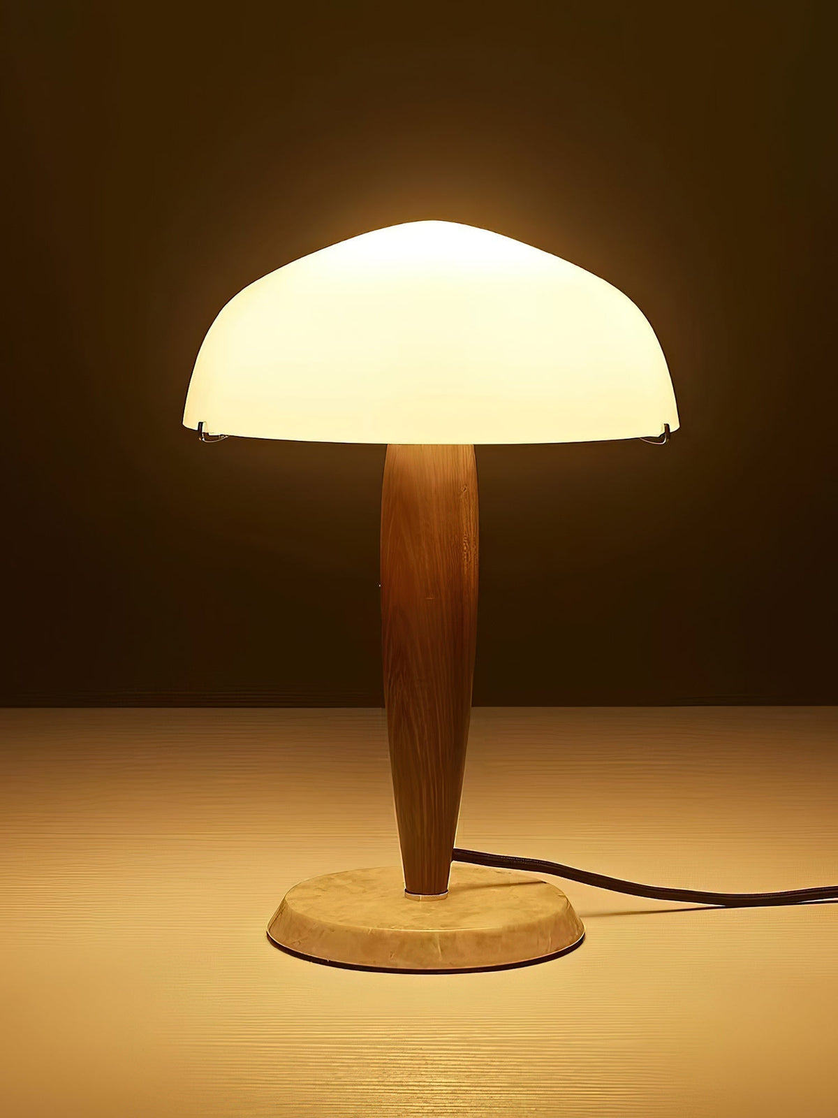 Jackson lampada da tavolo in vetro minimalista