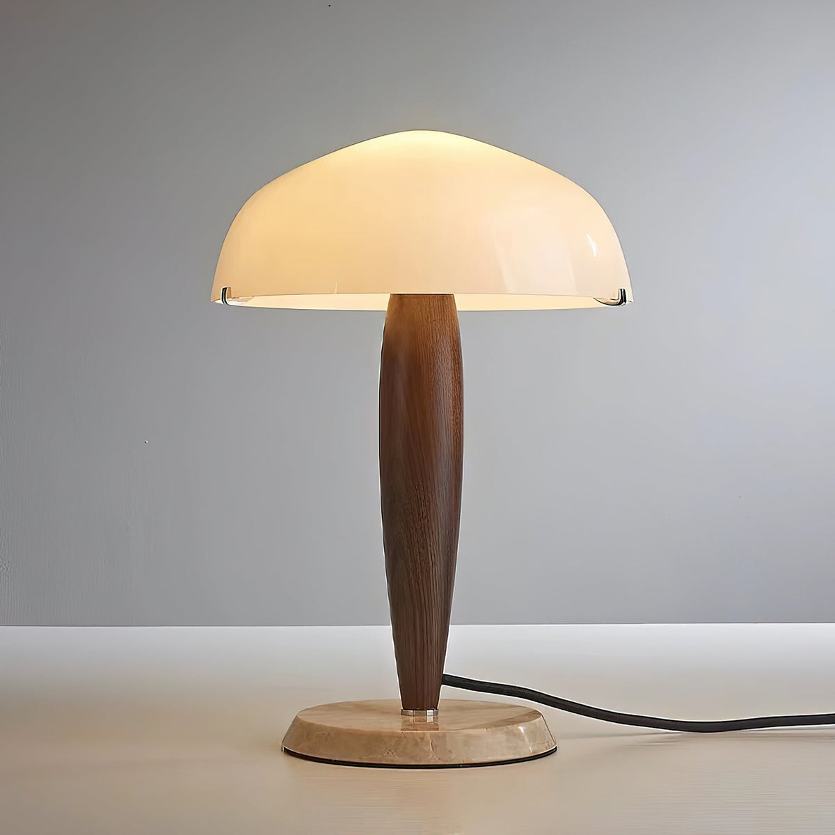 Jackson lampada da tavolo in vetro minimalista