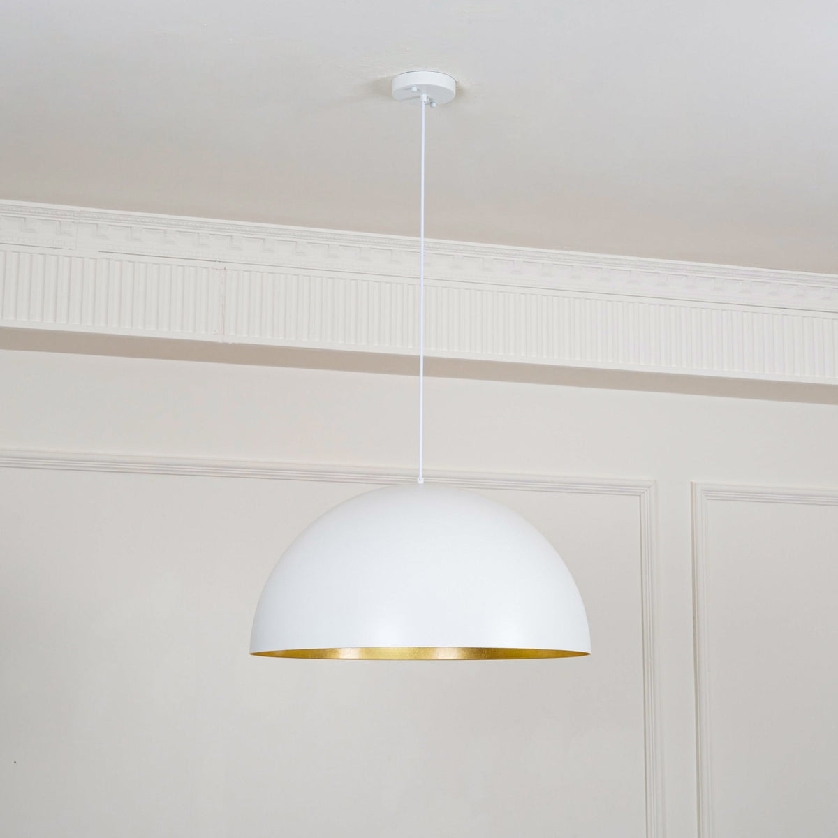 Renorira lampada a sospensione con Paralume a Cupola per sala da pranzo