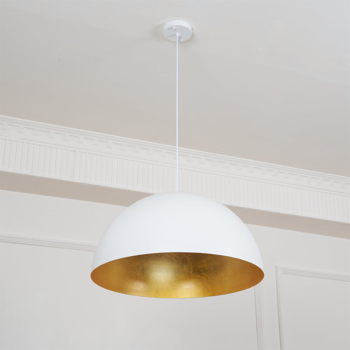 Renorira lampada a sospensione con Paralume a Cupola per sala da pranzo