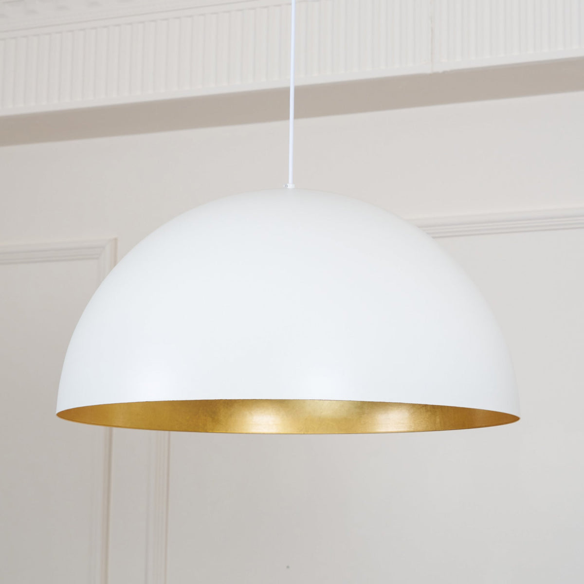 Renorira lampada a sospensione con Paralume a Cupola per sala da pranzo