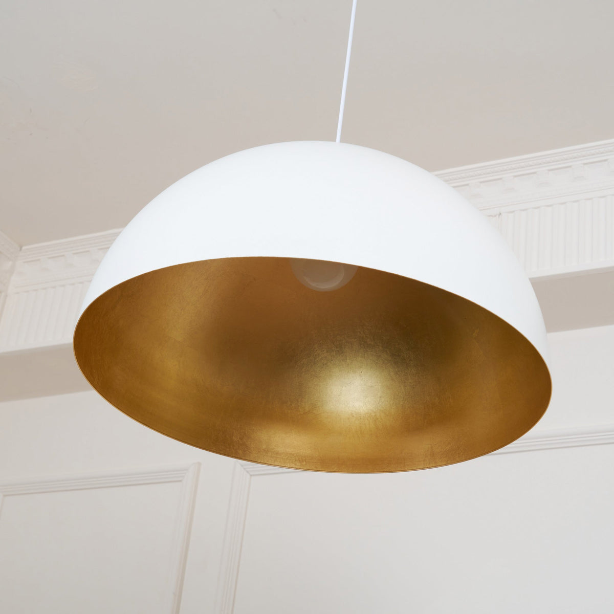 Renorira lampada a sospensione con Paralume a Cupola per sala da pranzo