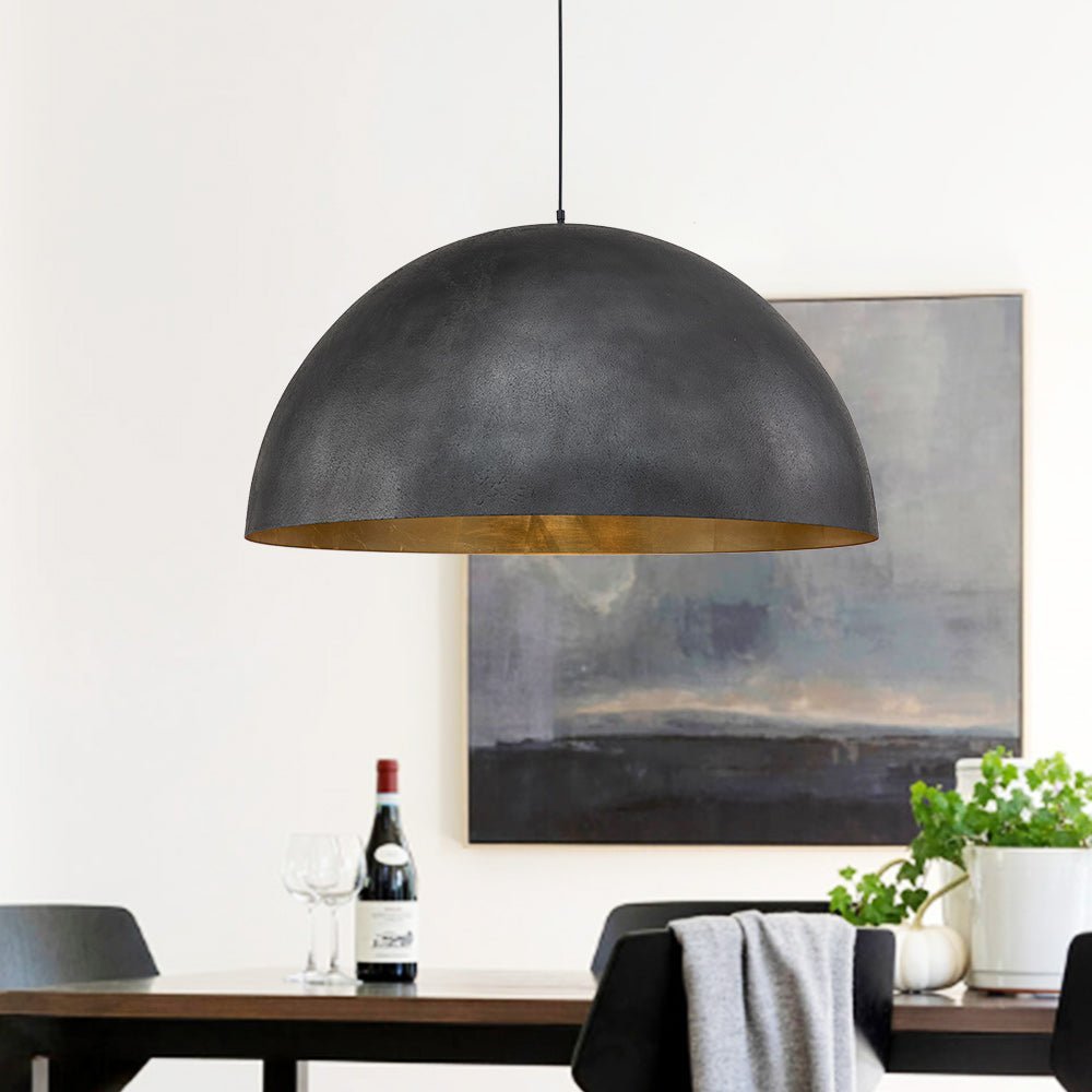 Renorira lampada a sospensione con Paralume a Cupola per sala da pranzo