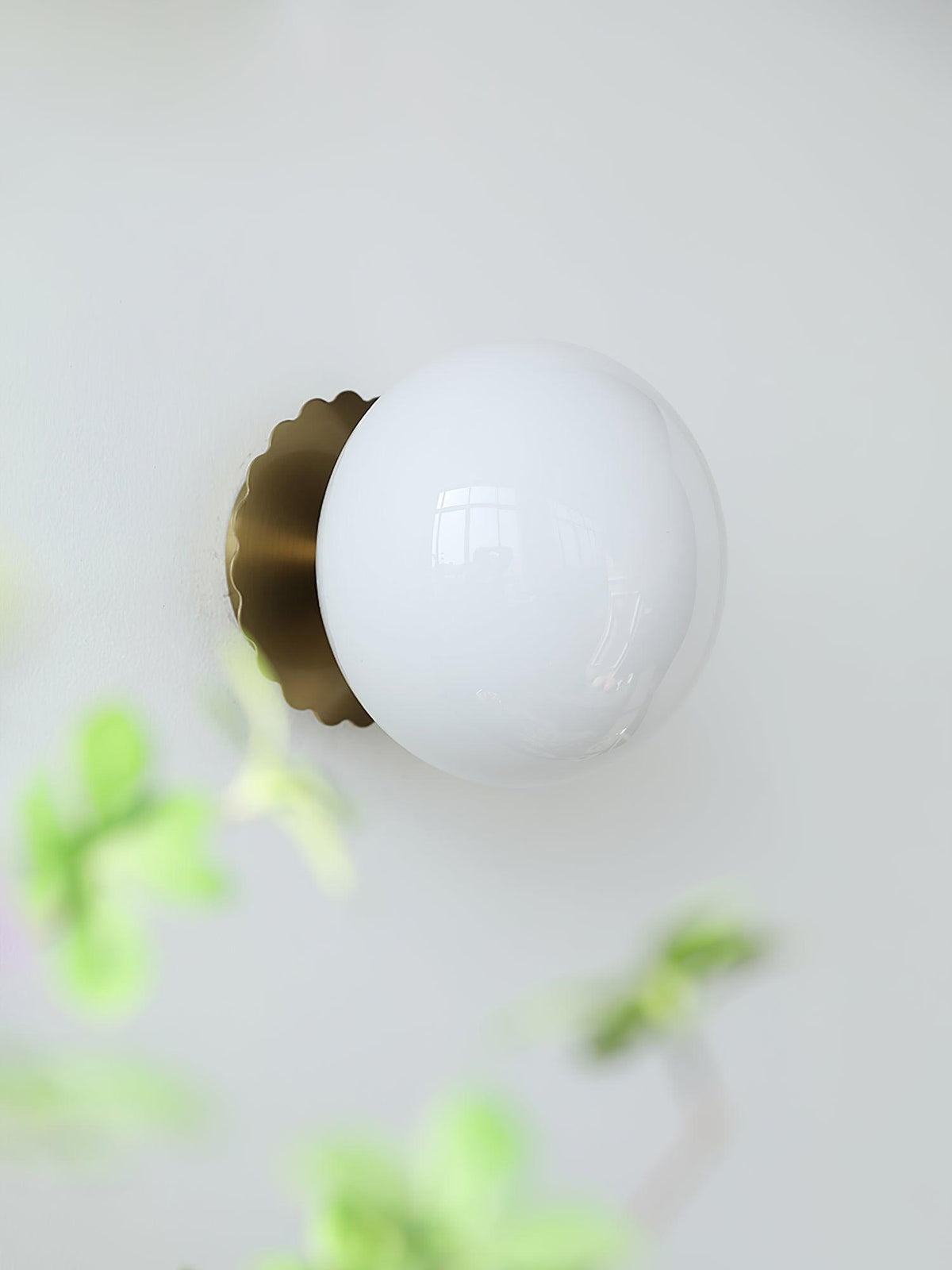 Stefan lampada da parete moderna minimalista in vetro