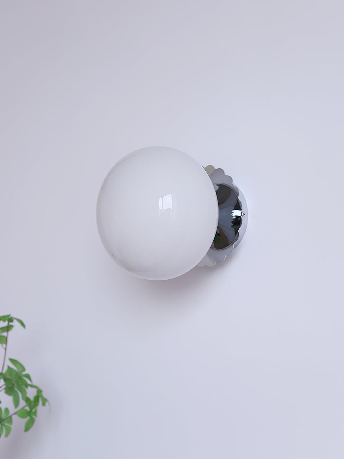 Stefan lampada da parete moderna minimalista in vetro